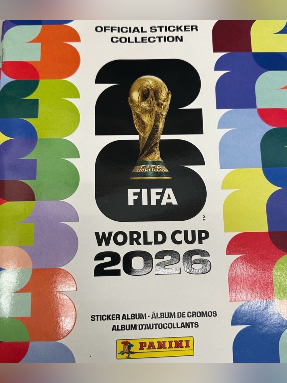 FIFA World Cup 2026 Panini Sticker Album + 20 Sealed Packs (140 Stickers) NEW.
